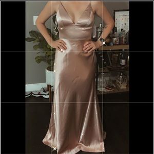NWT Nordstrom Champagne Dress